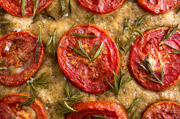 Image for Focaccia With Tomatoes and Rosemary