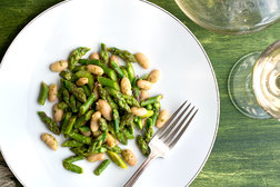 Image for White Bean and Asparagus Salad with Tarragon-Lemon Dressing
