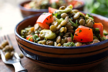 Image for Lentil Salad With Fresh Favas