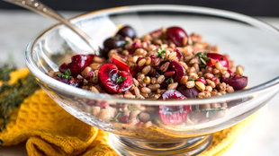 Image for Farro Pilaf With Balsamic Cherries