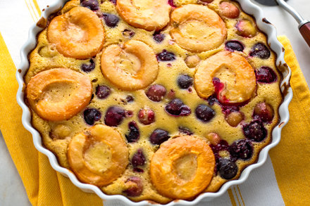 Image for Cherry and Apricot Clafoutis