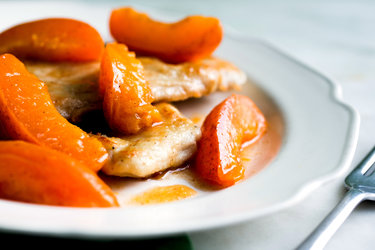 Image for Chicken Scaloppine With Roasted Apricots