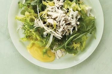 Image for Crab With Crisp Bitter Greens