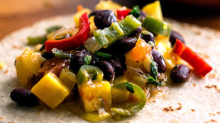 Image for Soft Tacos With Roasted or Grilled Tomatoes and Squash