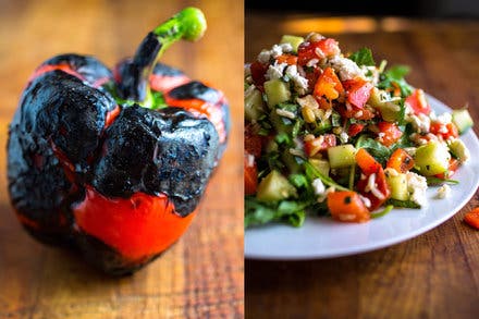 Brown Rice and Farro Salad