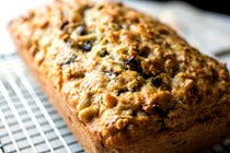 Savory Olive Oil Bread With Figs and Hazelnuts