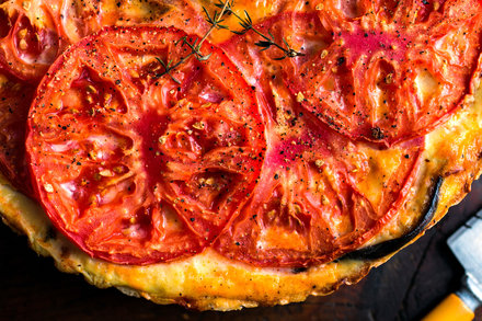 Image for Eggplant and Tomato Pie