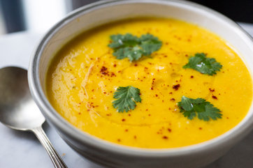 Image for Lemony Carrot and Cauliflower Soup