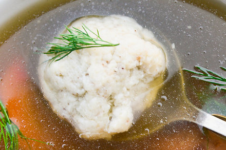 Image for Horseradish Matzo Ball Soup