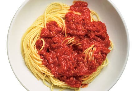 Tomato Sauce With Onion and Butter