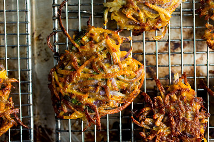 Image for Butternut Squash and Purple Potato Latkes