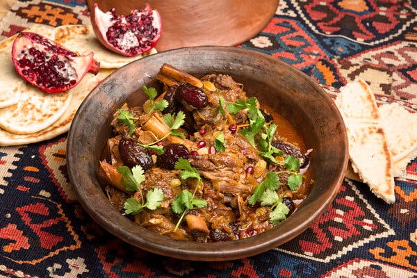 Lamb Shank Tagine With Dates