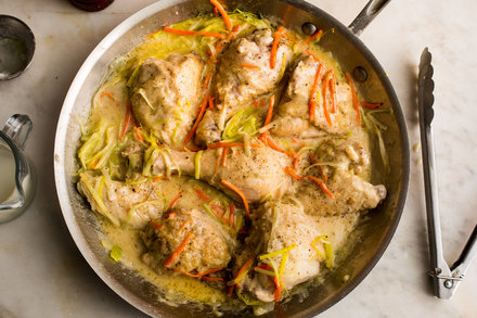 Image for Chicken Fricassee With Vermouth