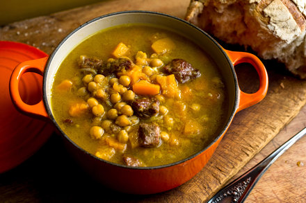 Image for Lamb Stew With Chickpeas and Butternut Squash