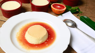 Image for Blood Orange Flan