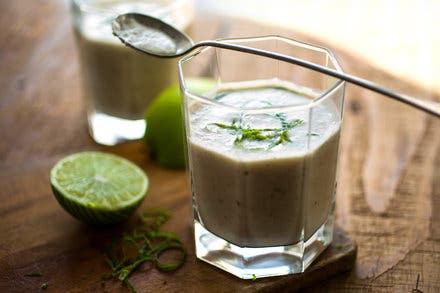 Apple, Lime and Chia Smoothie