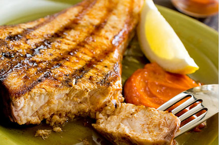 Image for Grilled Fish With Pimentón Aioli