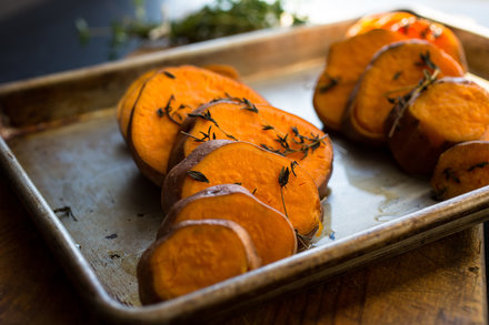 Image for Sweet Potatoes With Mustard Sauce