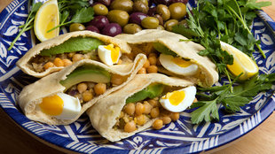 Image for Mediterranean Smashed Chickpeas