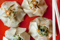 Shrimp and Cilantro Shu Mai