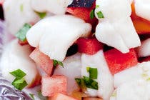 Scallop-and-Plum Ceviche