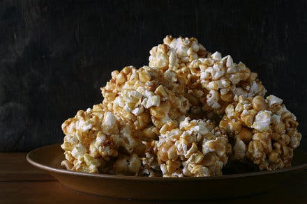 Cane Syrup Popcorn Balls