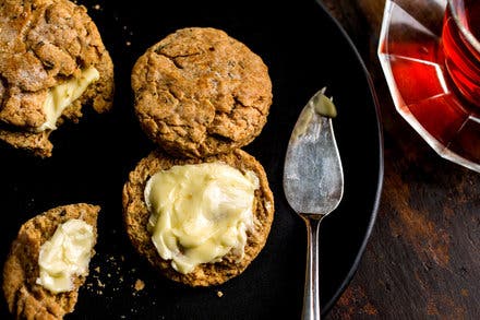 Savory Whole-Wheat Buttermilk Scones With Rosemary and Thyme