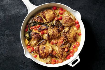 Rishia Zimmern’s Chicken With Shallots