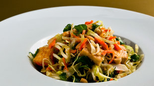 Image for Crunchy Vietnamese Cabbage Salad With Pan-Seared Tofu
