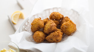 Image for Hush Puppies With Crab and Bacon