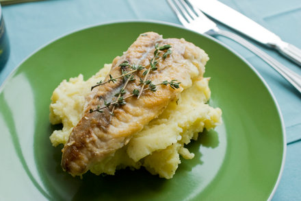 Image for Monkfish With Mashed Potatoes and Thyme