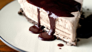 Image for Frozen Maple Mousse Pie With Chocolate-Maple Sauce