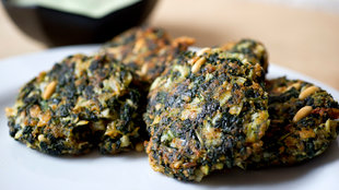 Image for Chard Cakes With Sorrel Sauce