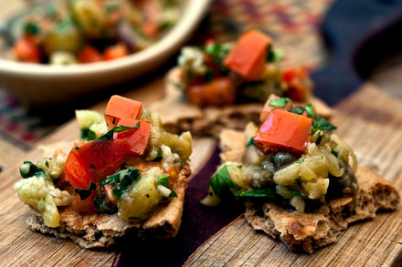 Image for Grilled Eggplant Salad