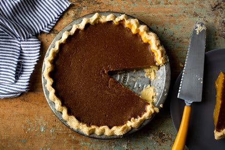 Pumpkin Pie With a Vodka Crust