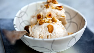 Image for Roasted Hazelnut Vanilla Ice Cream