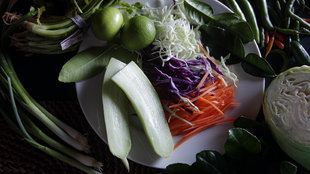 Image for Ginger, Cucumber, Carrot and Cabbage Slaw