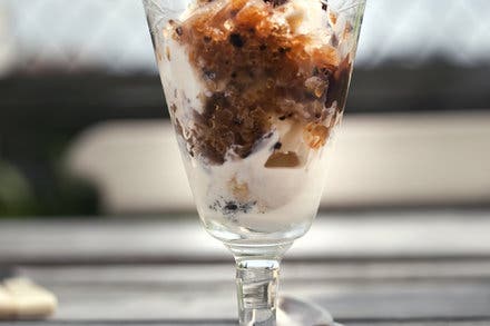 Iced Coffee Sundaes