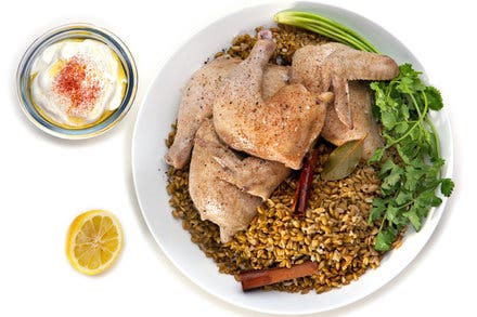 Chicken With Freekeh