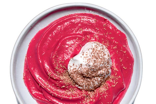 Beet-Rum Mousse