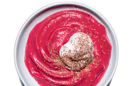 Beet-Rum Mousse