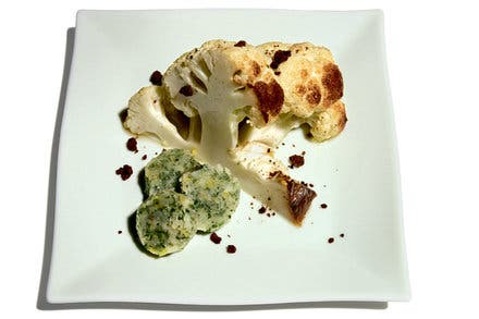 Roasted Cauliflower With Parsley-Anchovy Butter