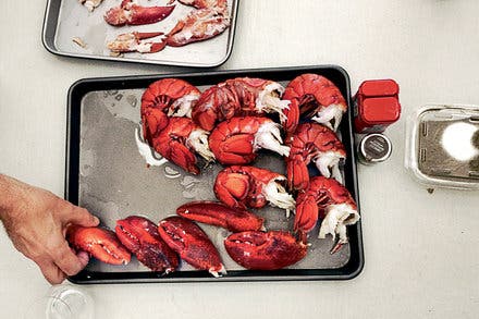 Boiled Lobster With Lobster Mayonnaise