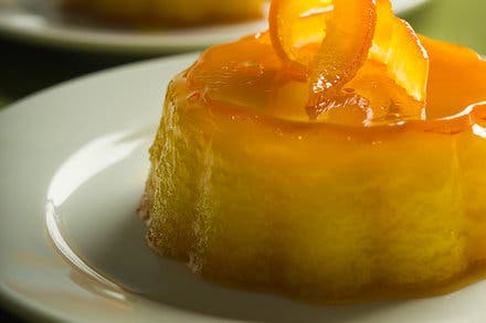 Orange-Almond Flan