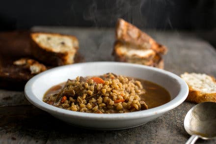 Mushroom-Barley Soup