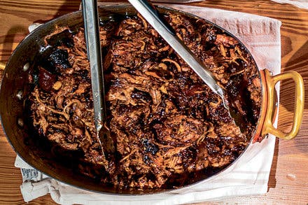 Passover-Inspired Braised Lamb With Dried Fruit