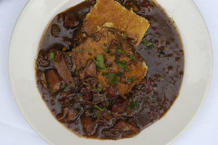 Duck and Andouille Etouffée