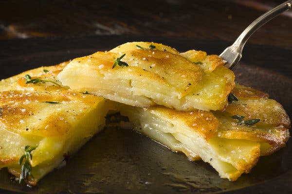 Crisp Potato Cake (Galette de Pomme de Terre)