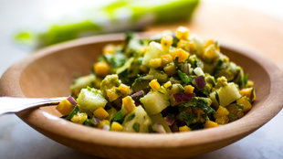 Image for Chunky Avocado-Papaya Salsa