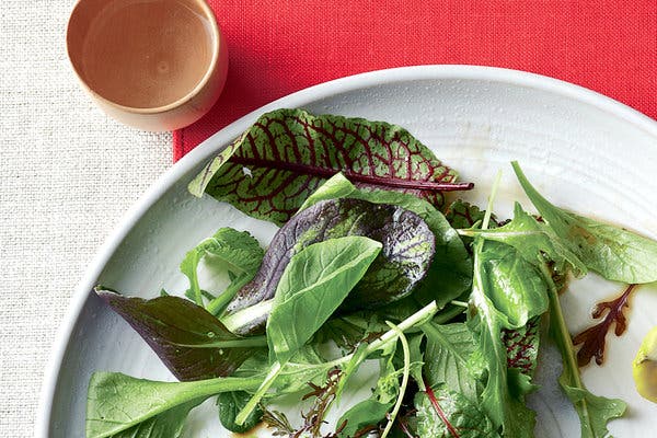 Green Salad With Soy Vinaigrette